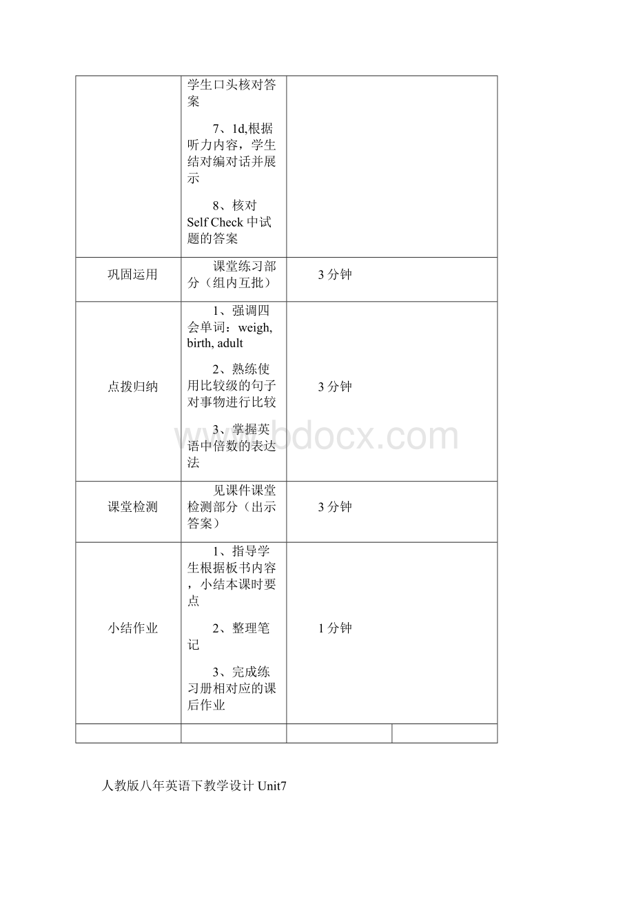 人教版八年级英语下册SectionB教案Word下载.docx_第3页