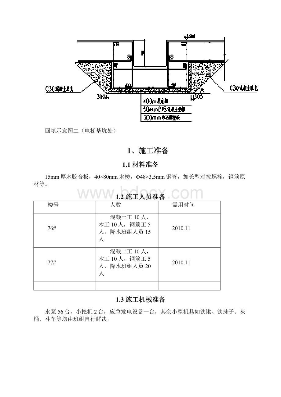 电梯基坑处施工专项方案.docx_第2页