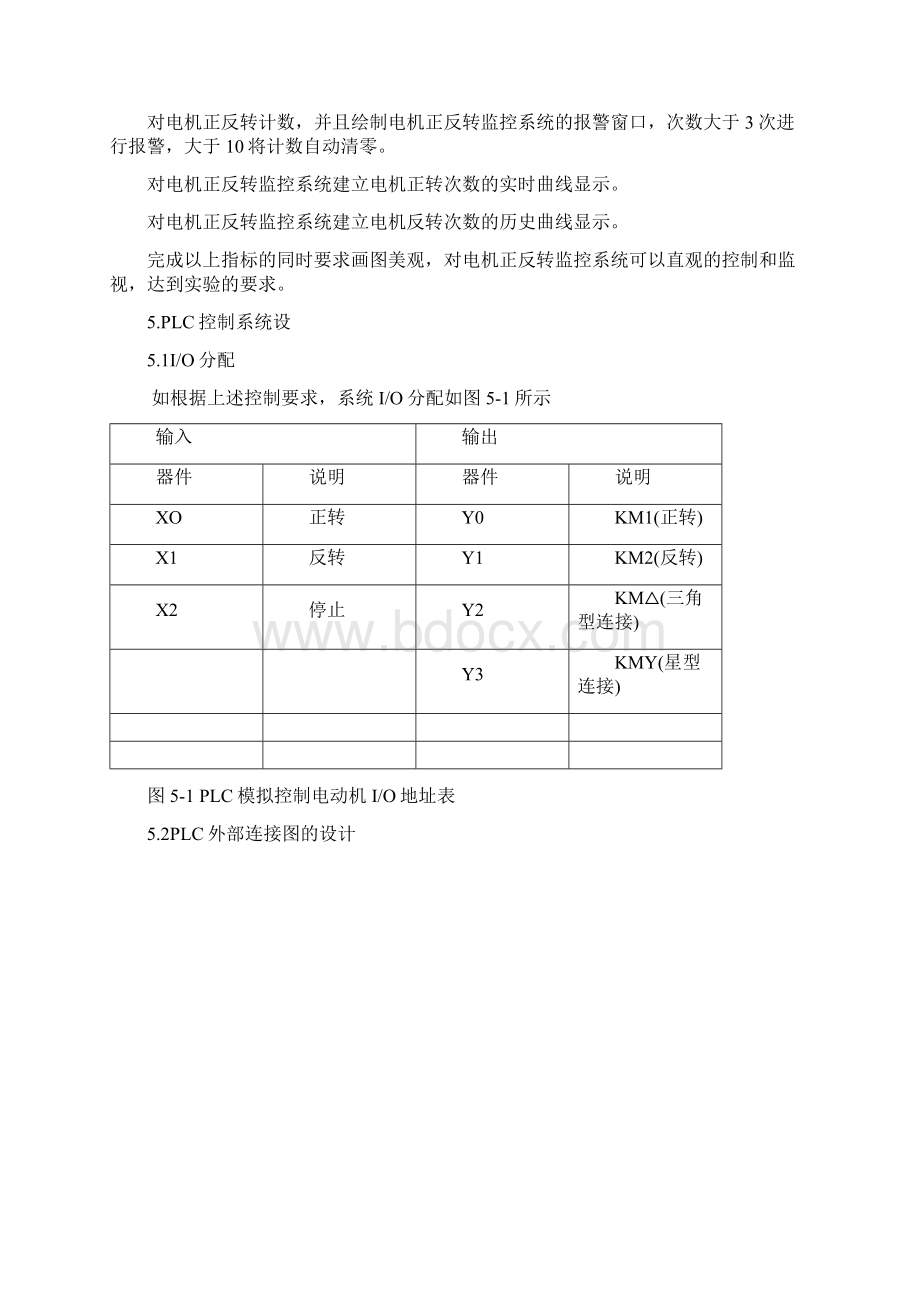 基于PLC与组态王的电机正反转监控系统Word文件下载.docx_第3页