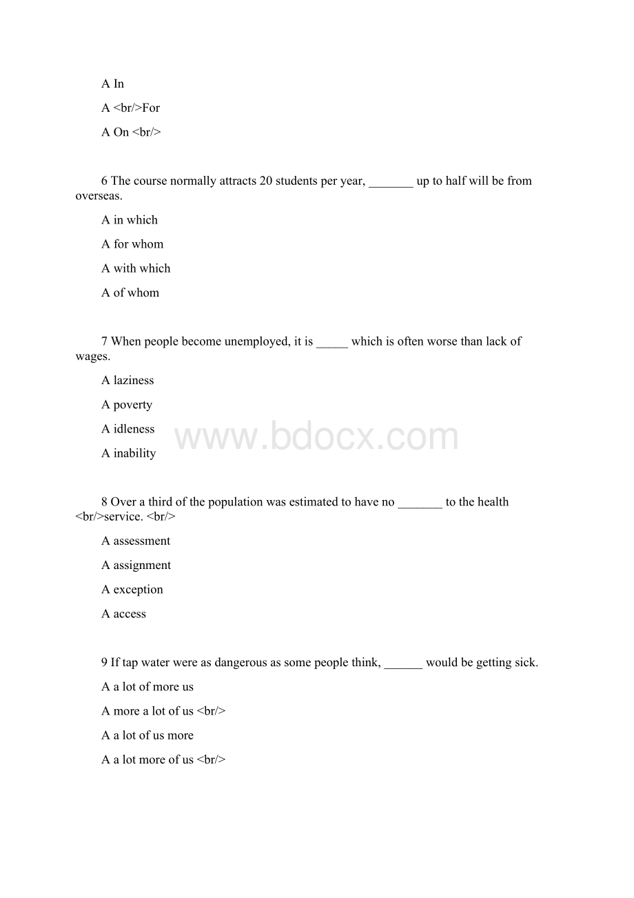 北语作业系统17秋《大学英语》三作业4132资料.docx_第2页