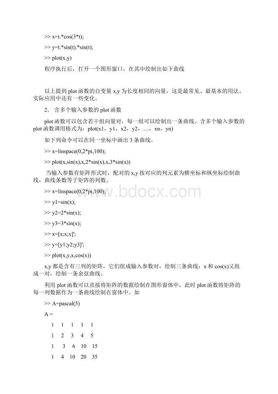 MATLAB绘图功能大全Word文档格式.docx_第2页