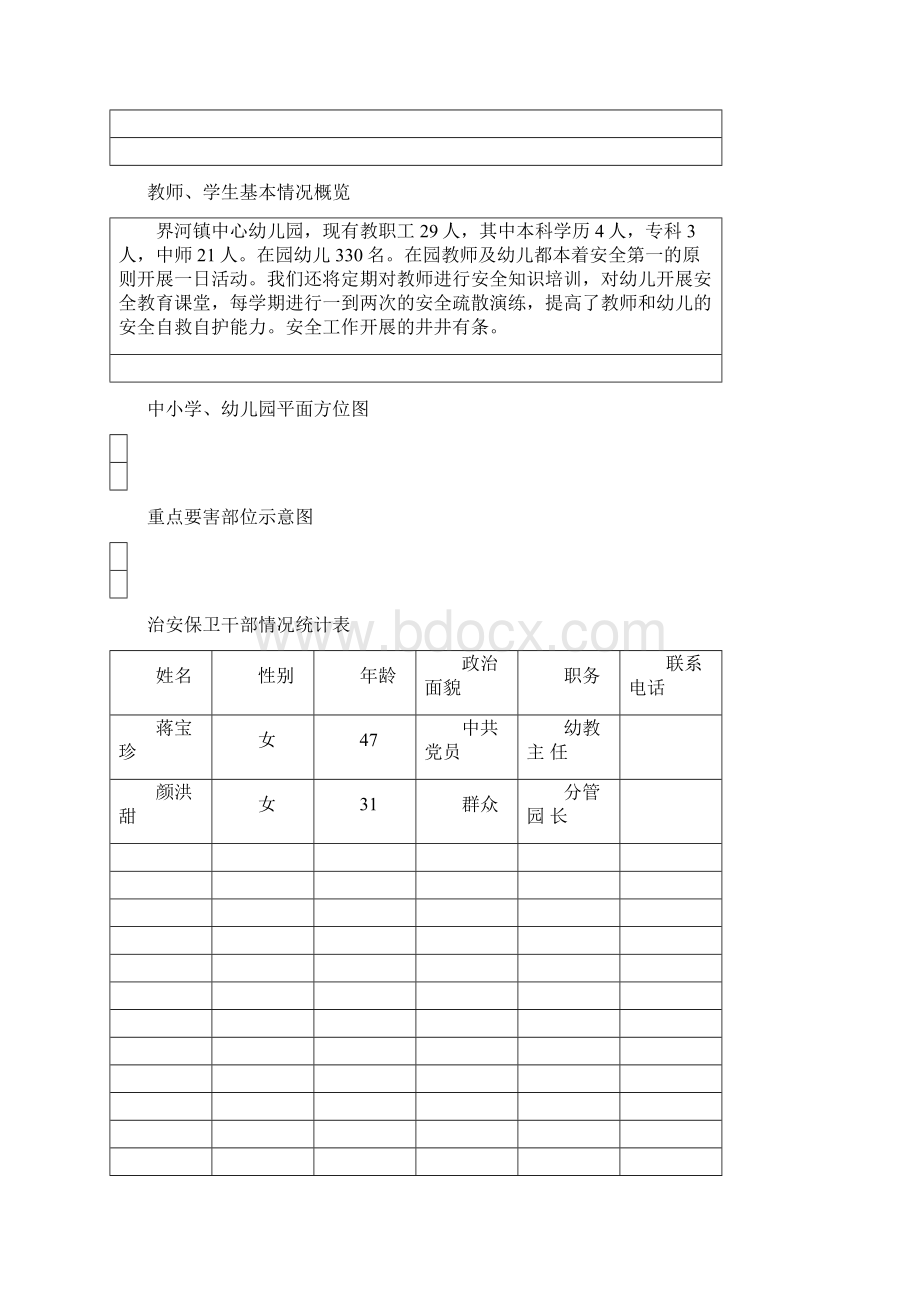 中心幼儿园内部治安保卫档案.docx_第3页