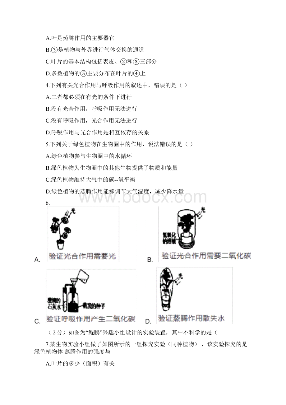 光合呼吸中考题Word文档格式.docx_第2页