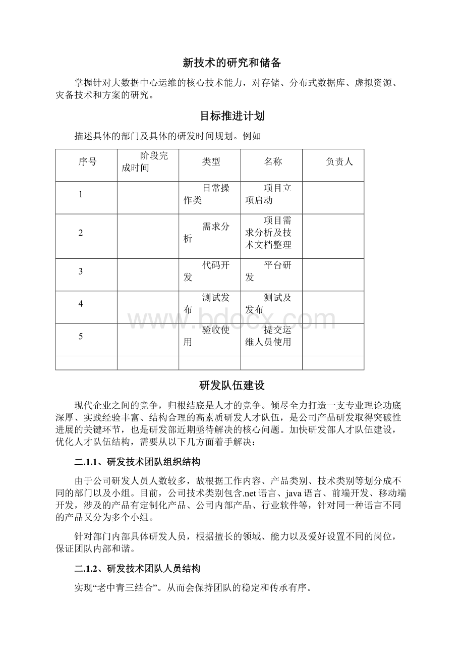 ITSS实例文件年度运维技术研发规划模板5Word格式文档下载.docx_第2页