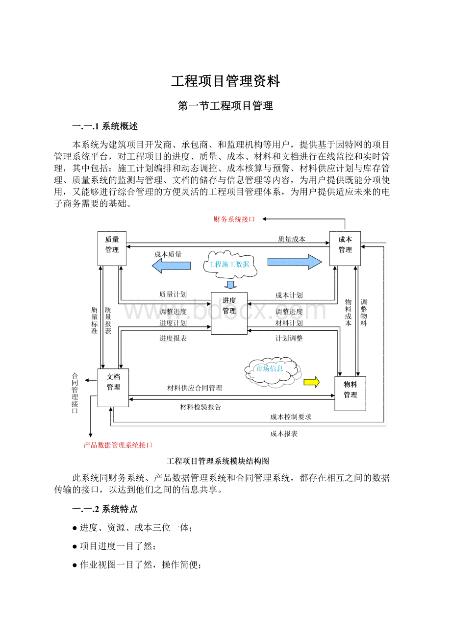 工程项目管理资料.docx_第1页