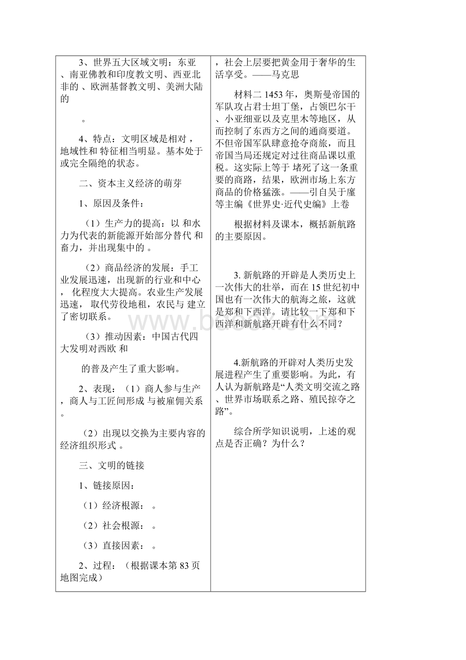 人民版高中历史必修二专题五导学案.docx_第2页