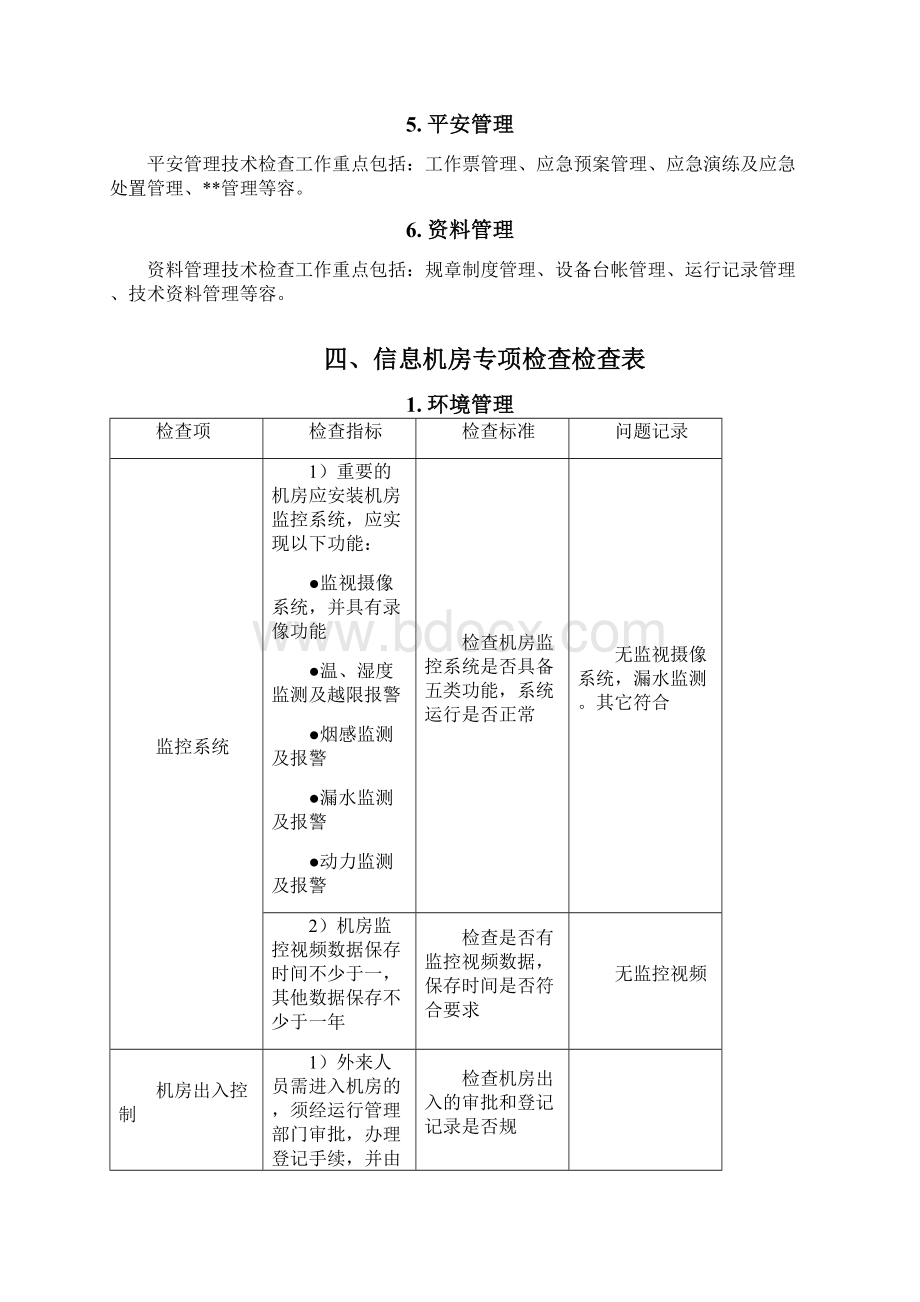 信息机房安全专项检查方案及对策Word文件下载.docx_第2页