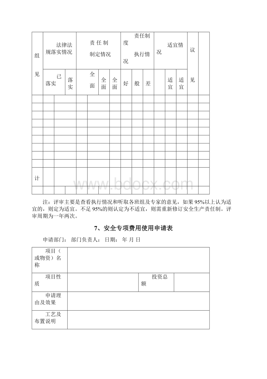 安全生产考核表格Word文档格式.docx_第3页