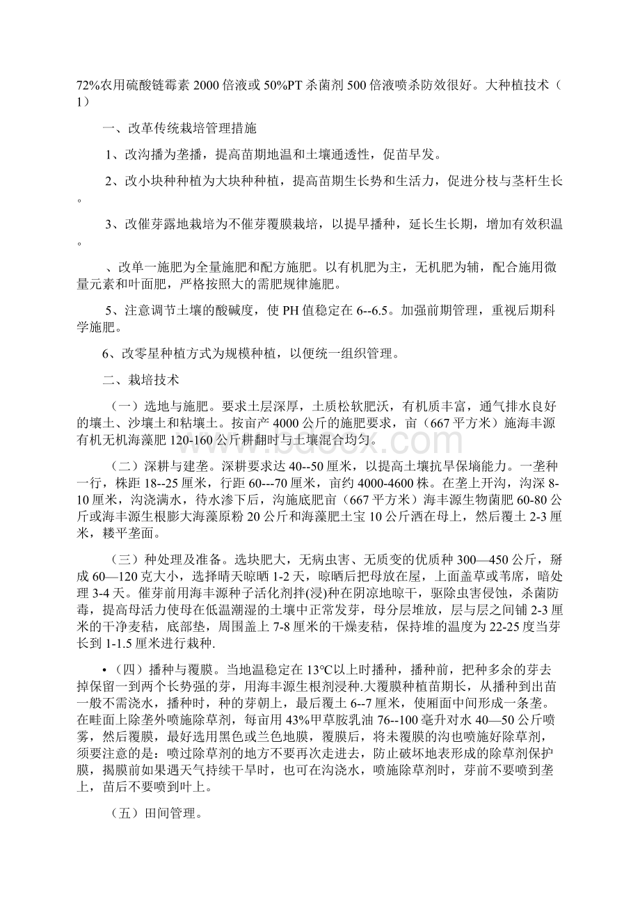 大姜高产栽培技术大全Word文档下载推荐.docx_第2页