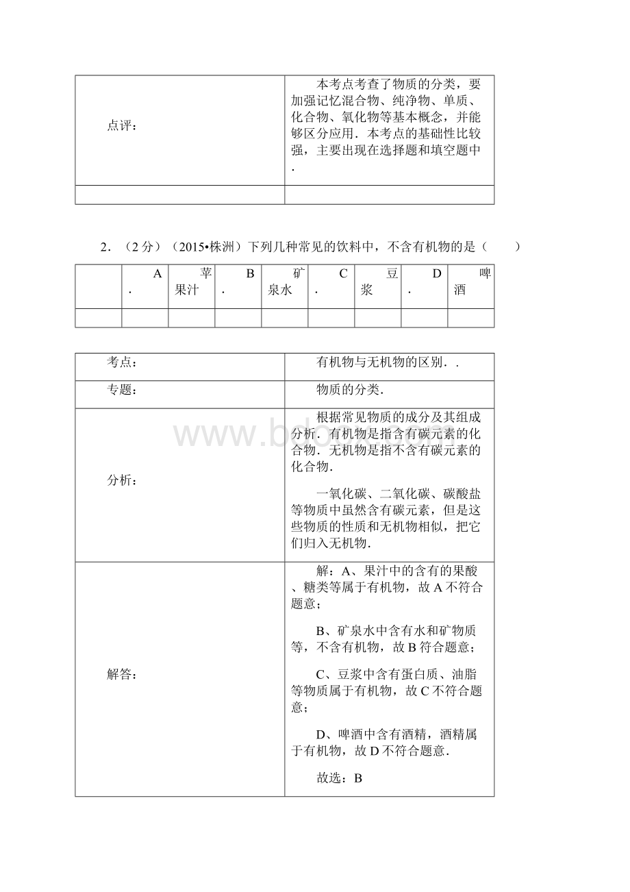 湖南省株洲市中考化学试题word解析版Word文档格式.docx_第2页