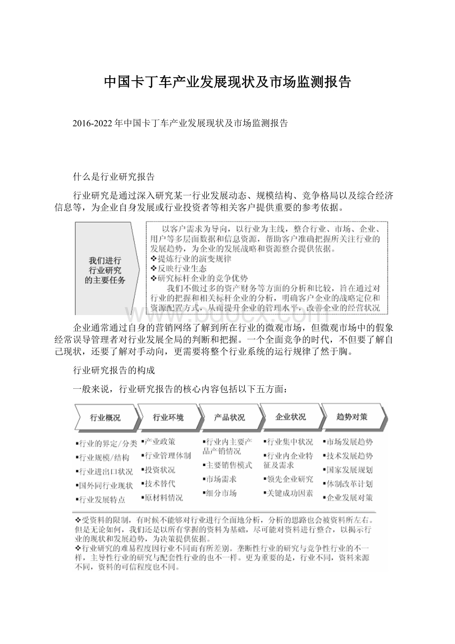 中国卡丁车产业发展现状及市场监测报告Word格式文档下载.docx