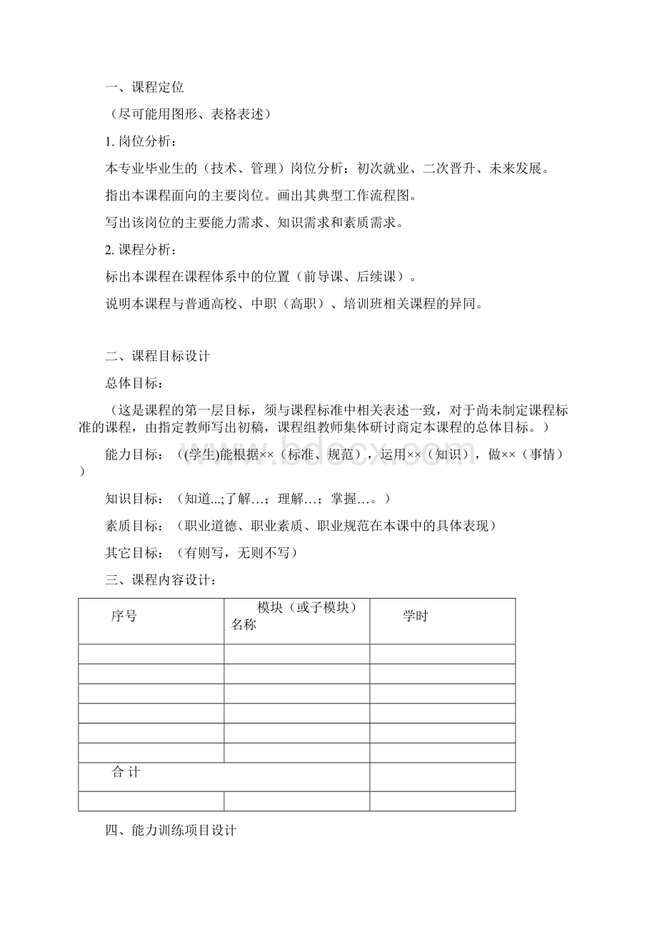 课程设计报告模板参考Word格式文档下载.docx_第2页