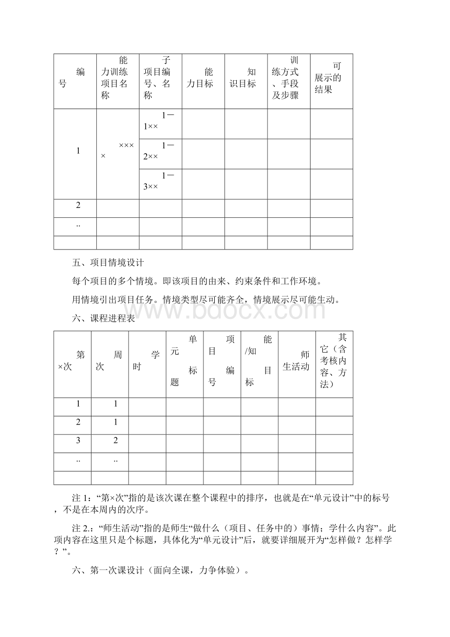 课程设计报告模板参考Word格式文档下载.docx_第3页