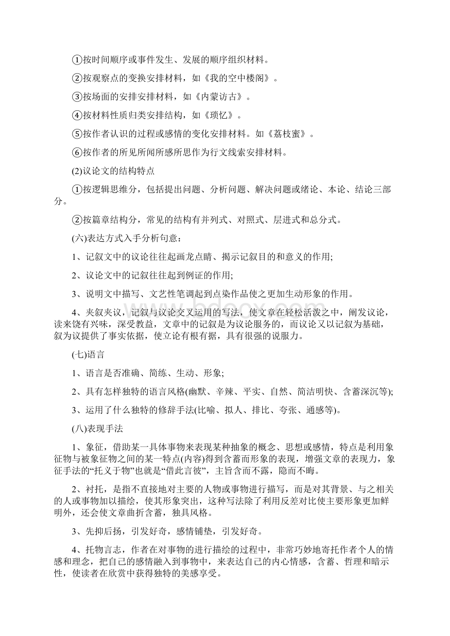 现代文阅读术语及表达技巧清单Word文件下载.docx_第3页