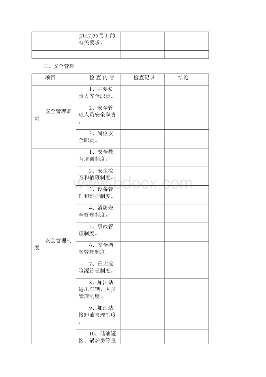 加油站安全检查表最新标准.docx_第2页