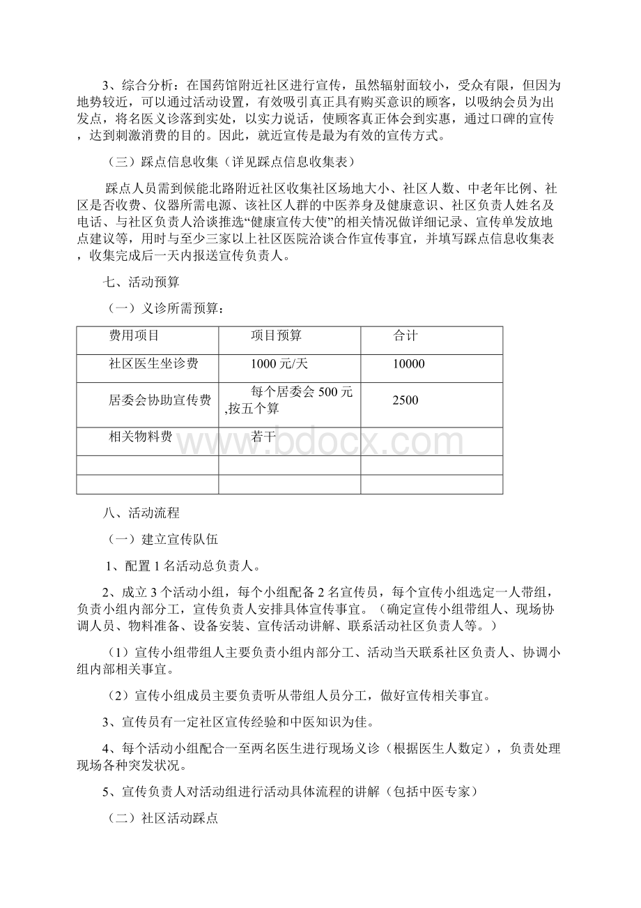 药店促销社区活动方案.docx_第3页