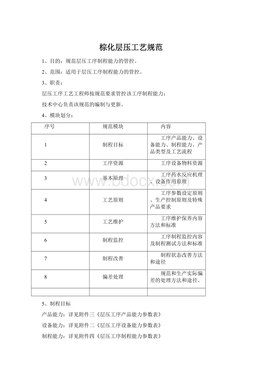 棕化层压工艺规范Word文件下载.docx