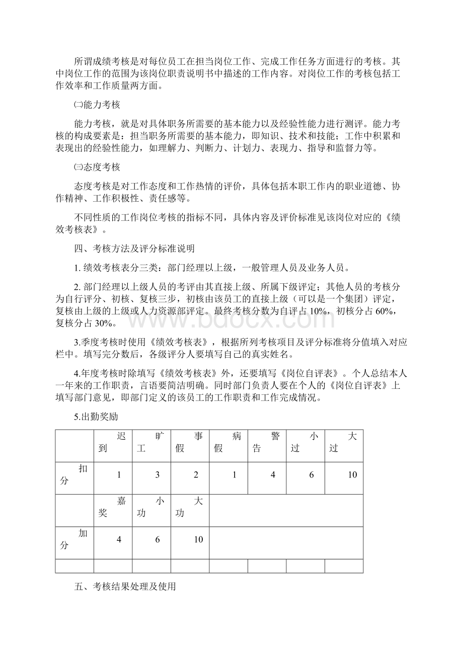 《员工绩效考核制度》文档格式.docx_第2页