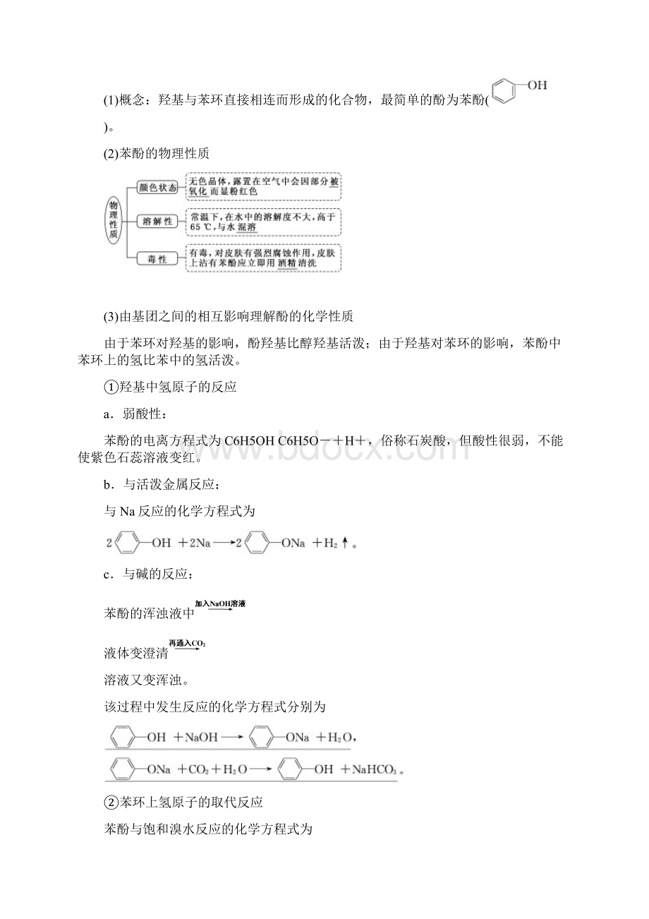 届一轮复习人教版 烃的含氧衍生物 学案.docx_第3页