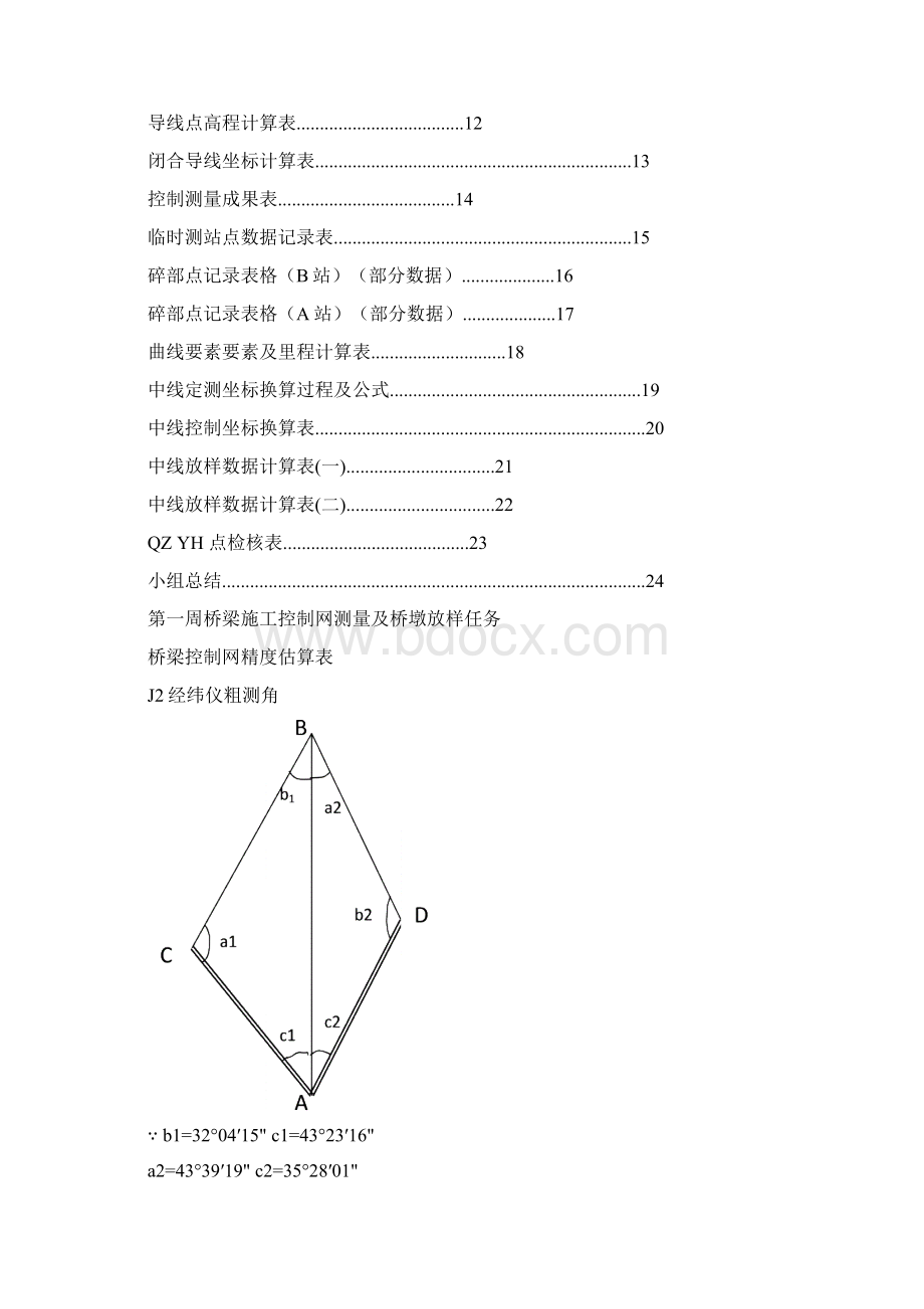 工程测量毕业实习报告Word下载.docx_第2页