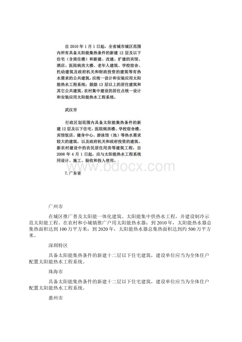 各省市太阳能热水工程优惠政策.docx_第3页