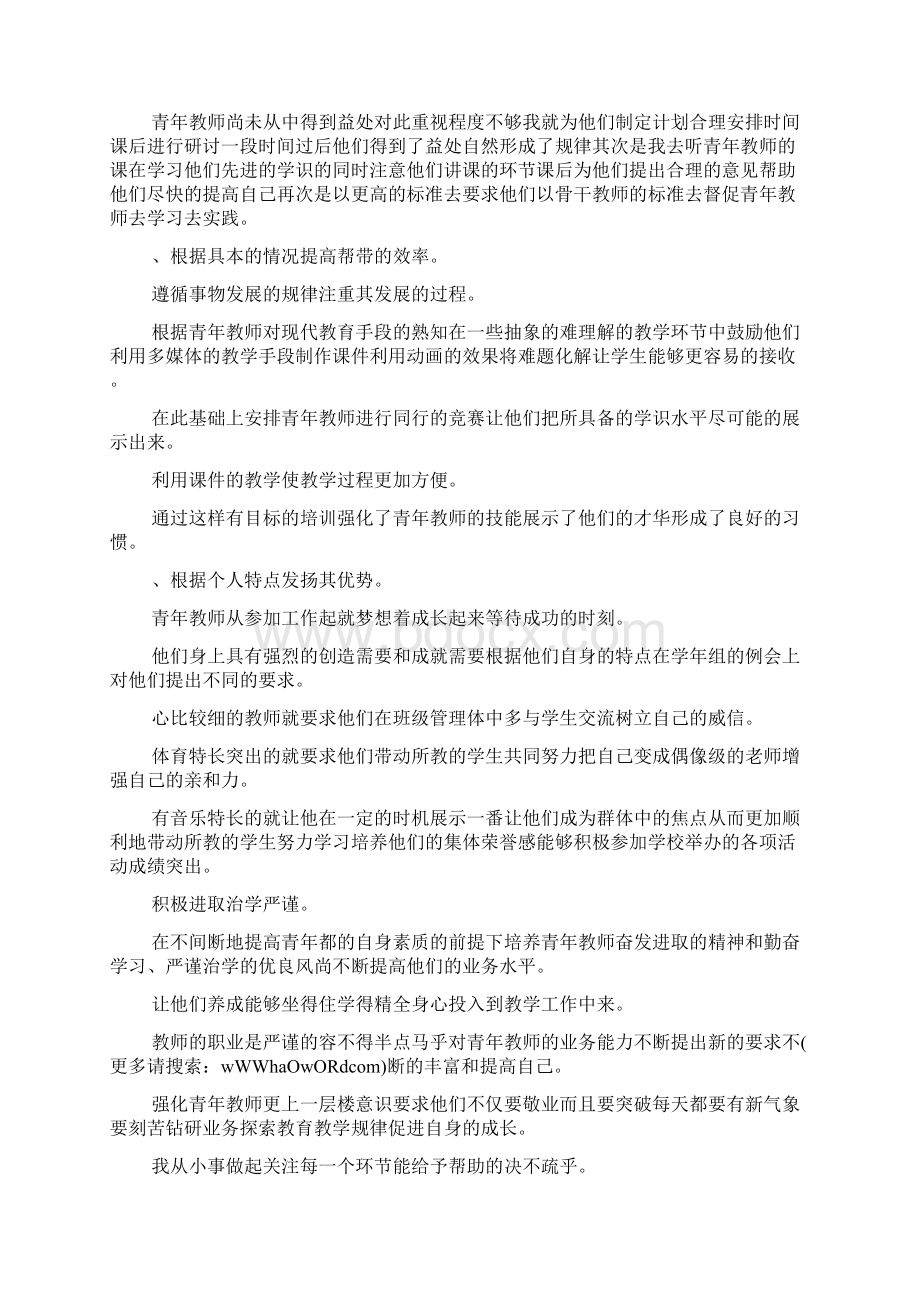 青年数学教师工作总结精选汇编可编辑.docx_第2页