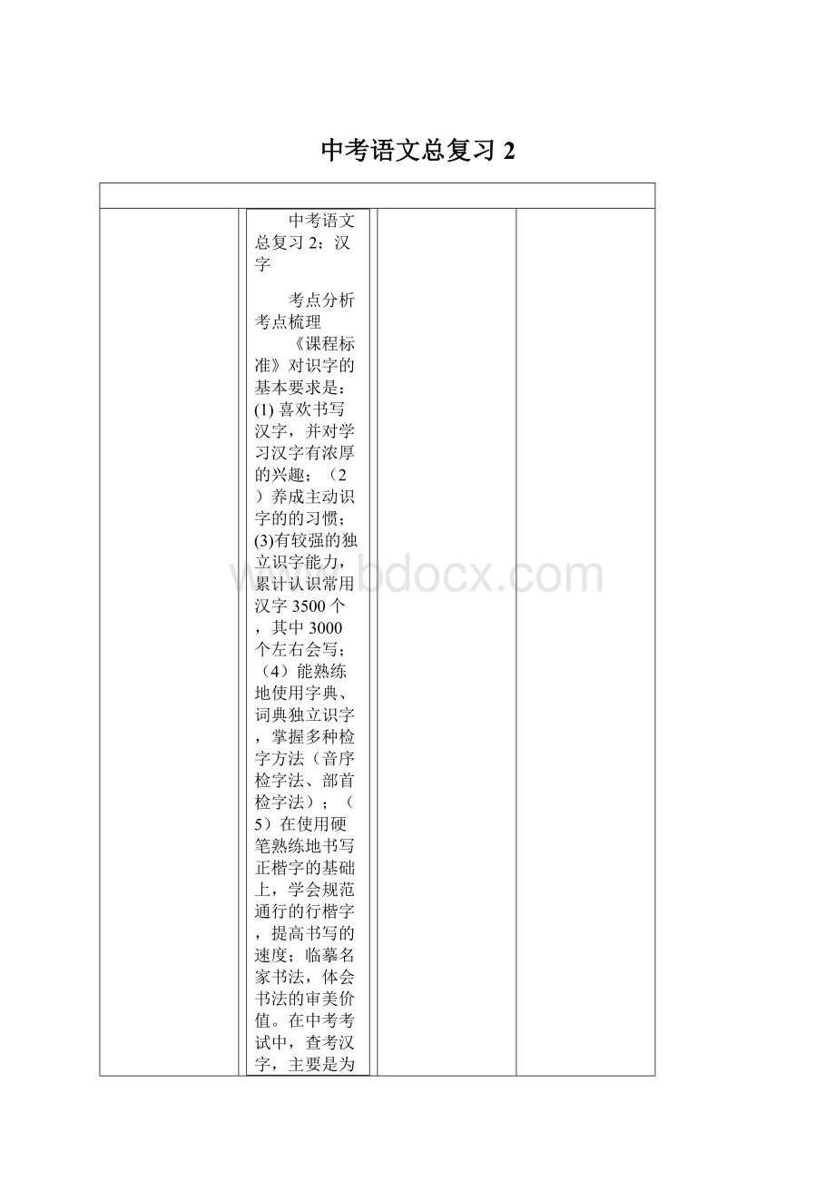 中考语文总复习2.docx_第1页