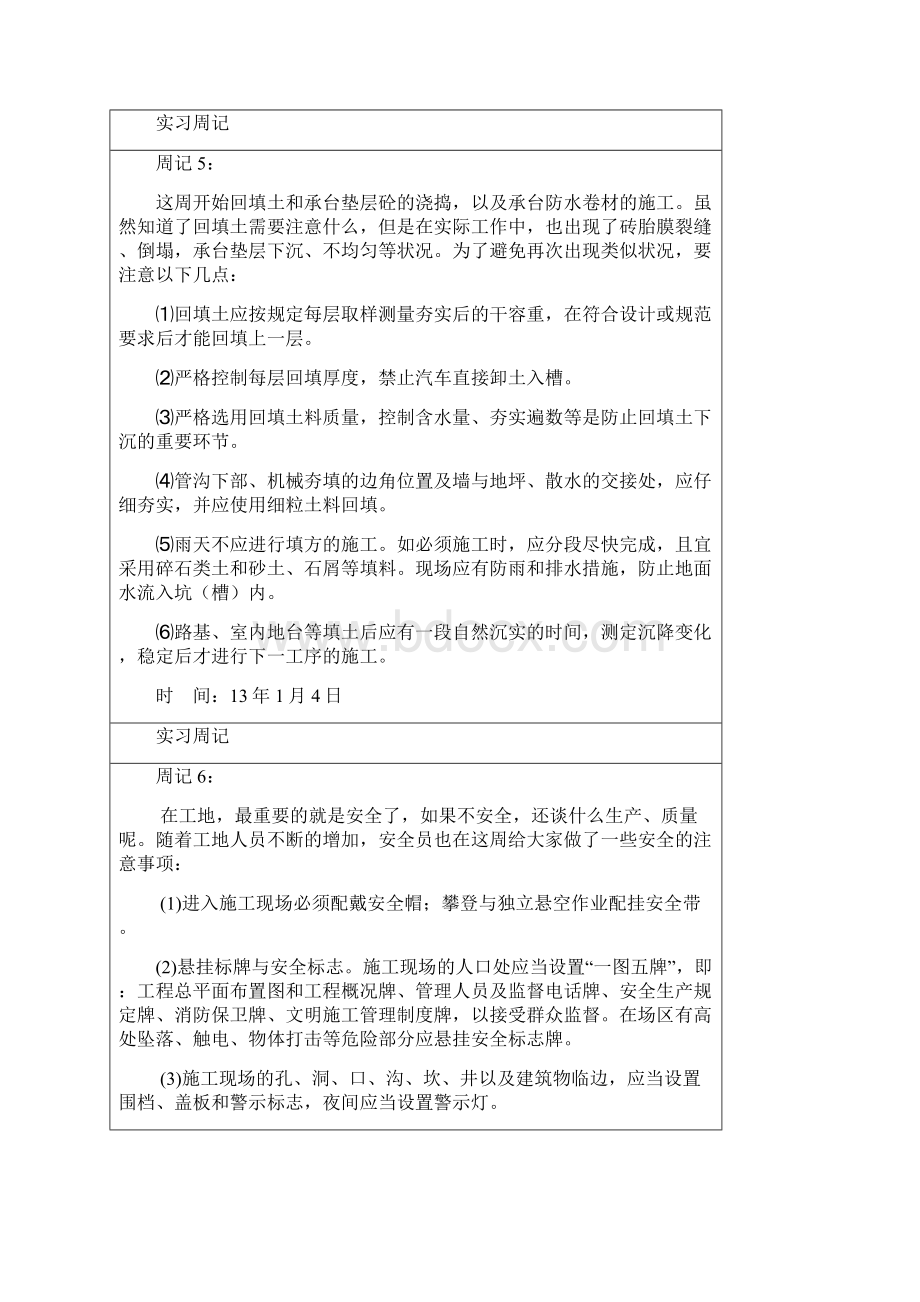 施工员实习周记24篇文档格式.docx_第3页