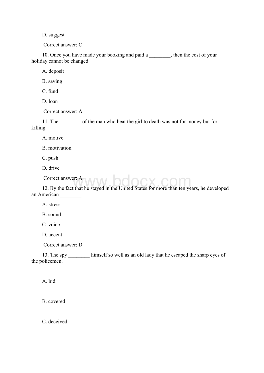 英语期末考试试题集郑州大学Word文档格式.docx_第3页