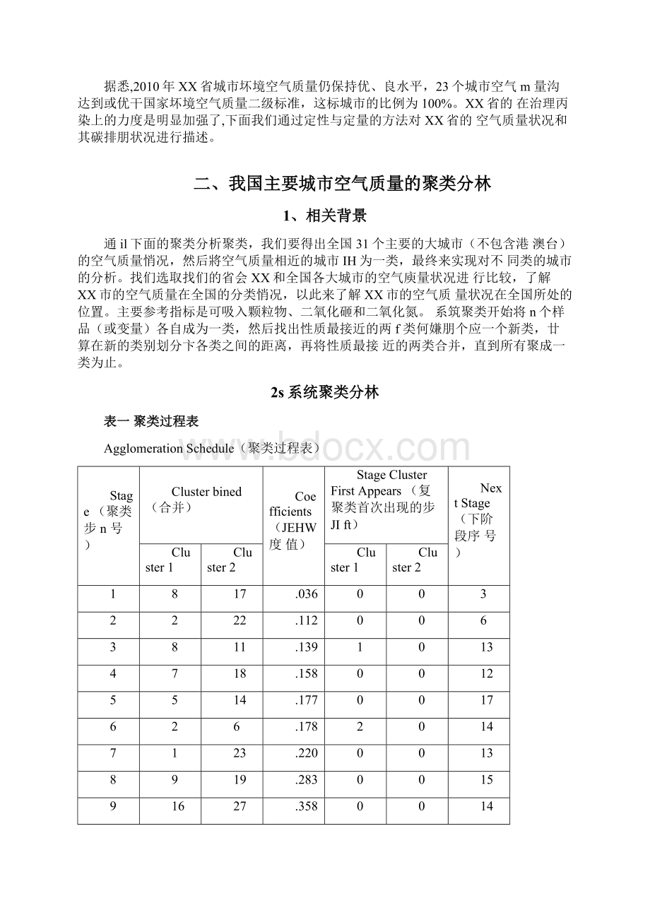 福建省空气质量状况及碳排放影响因素的统计建模分析文档格式.docx_第3页