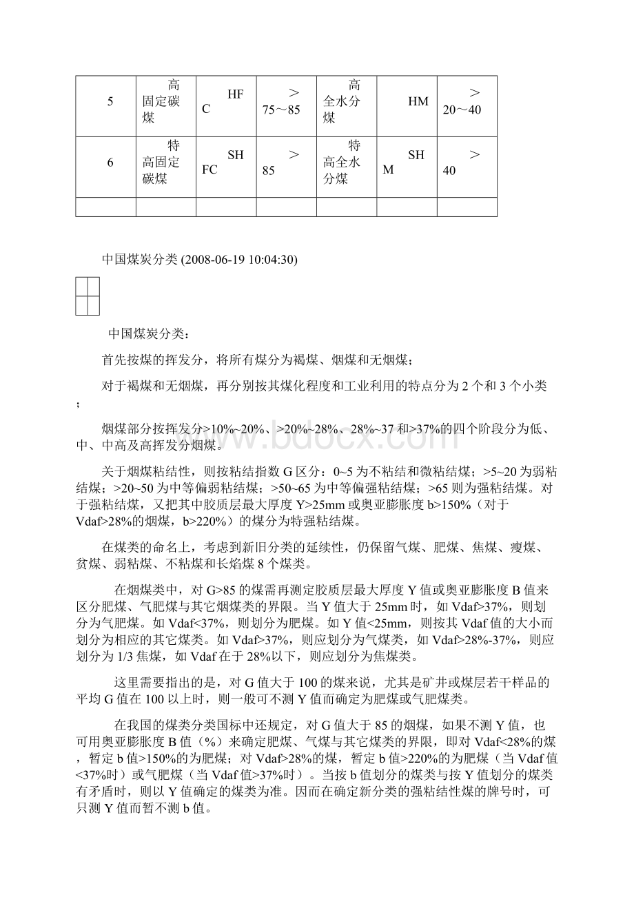 中国煤炭分类分级表Word格式文档下载.docx_第3页