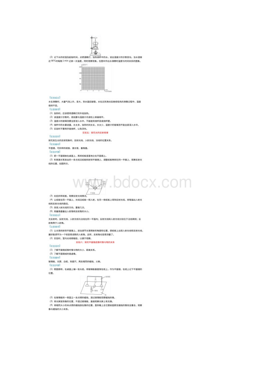 初中中考物理实验题知识汇总.docx_第3页