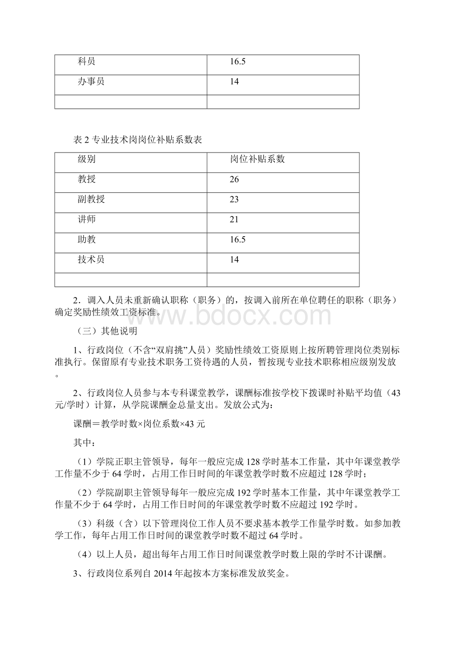 广州中医药大学基础医学院奖励性绩效工资分配方案试行.docx_第2页