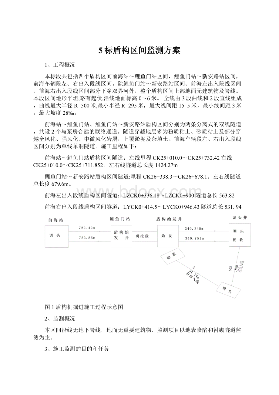 5标盾构区间监测方案.docx