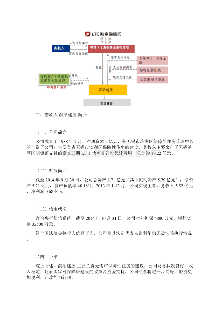 陆家嘴信托锦瑞5号江苏无锡滨湖安置房信托之滨湖建屋无锡城开及无锡金源实力分析.docx_第3页