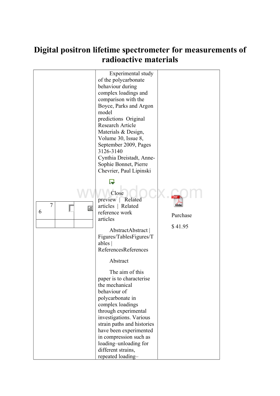 Digital positron lifetime spectrometer for measurements of radioactive materials.docx