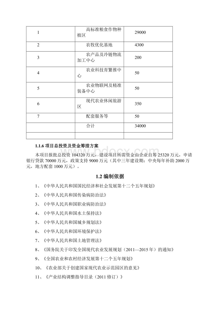 西咸新区泾河新城国家农业综合开发现代农业园区试点项目可行性研究报告.docx_第2页