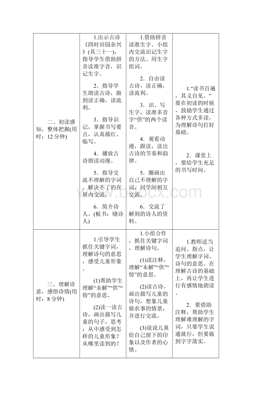 最新部编版小学语文五年级下册表格式教案全册.docx_第2页