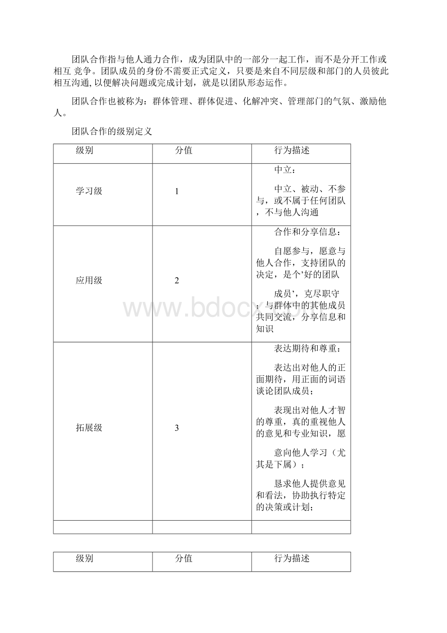 核心和通常胜任力等级描述.docx_第2页