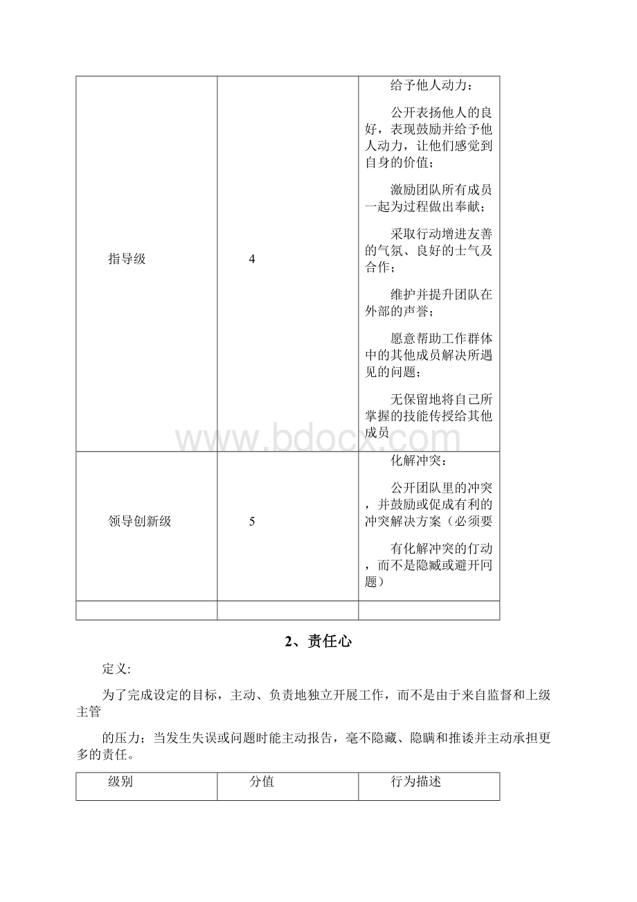 核心和通常胜任力等级描述.docx_第3页