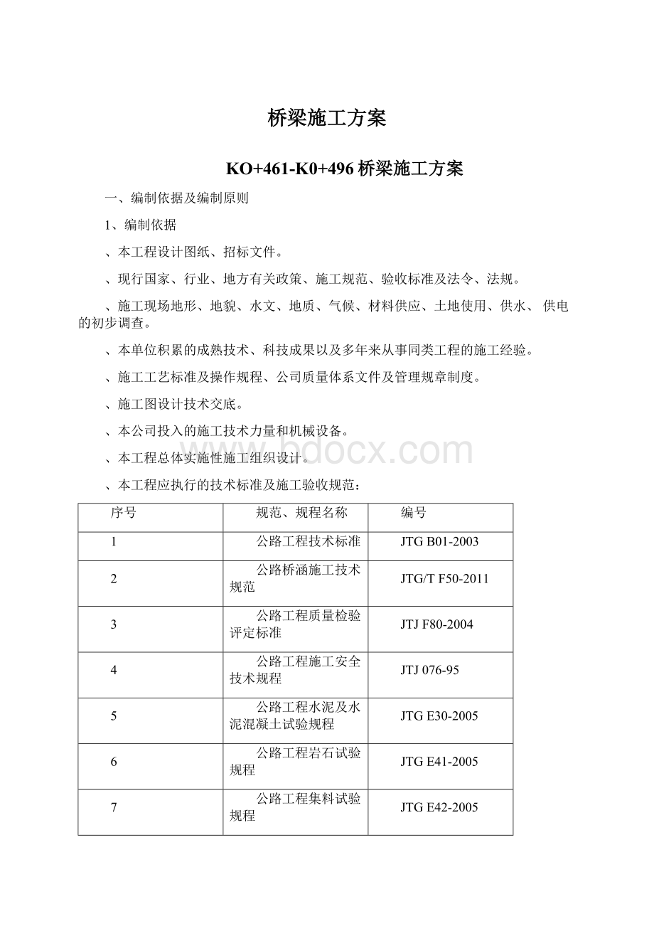 桥梁施工方案Word格式文档下载.docx