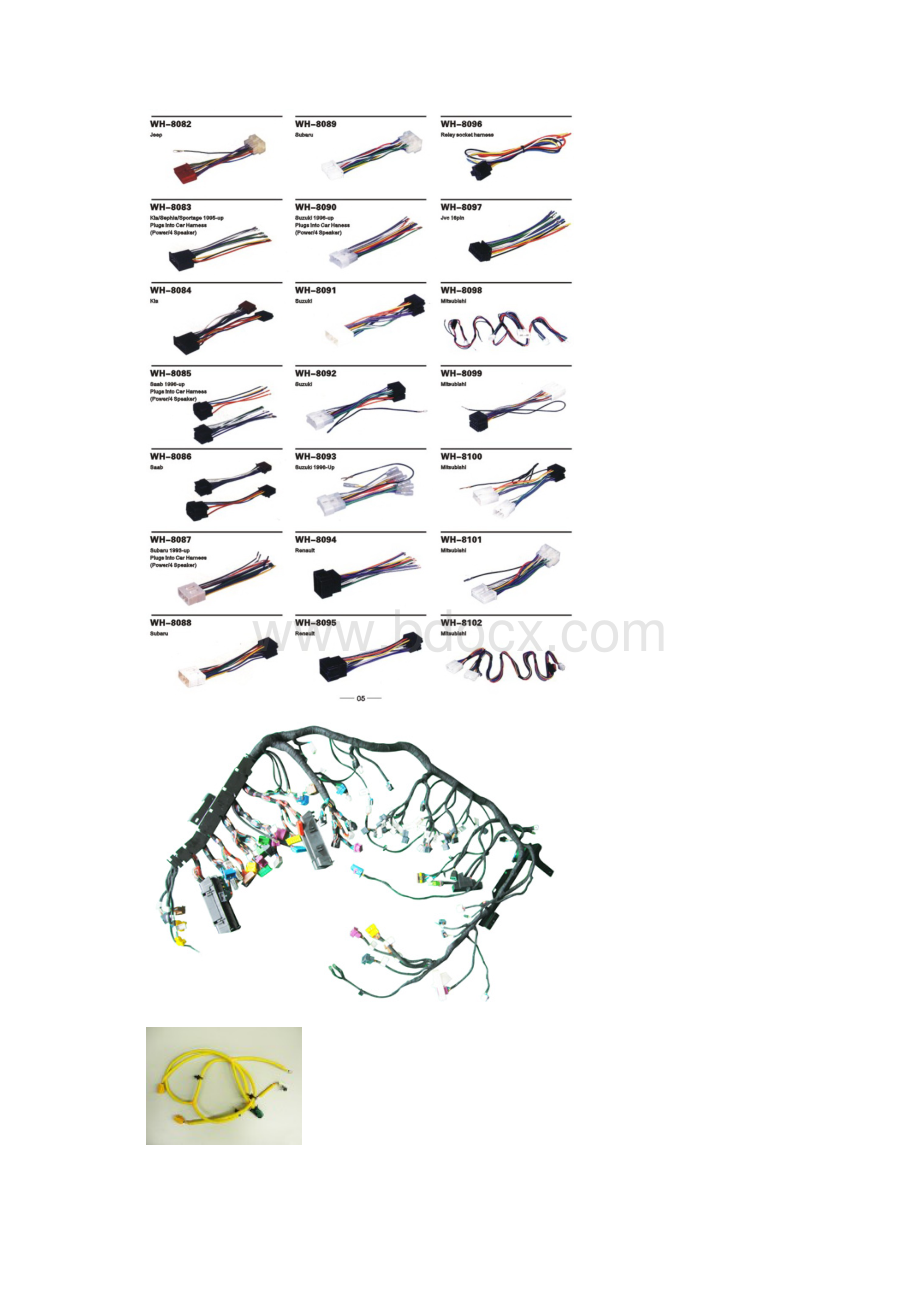 汽车线束各组成线名称及图片.docx_第3页
