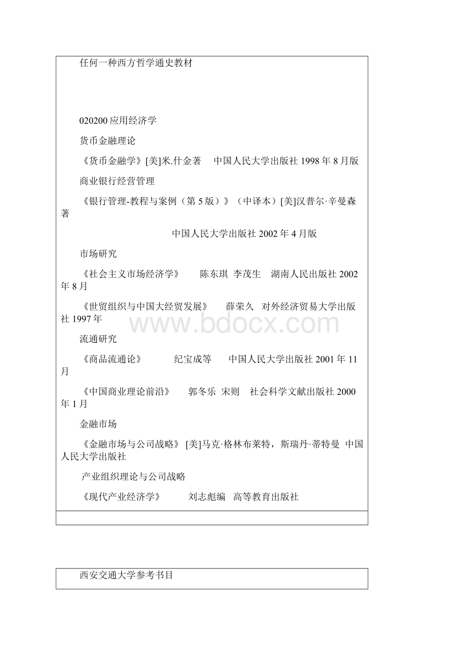 西安交通大学参考书目.docx_第2页