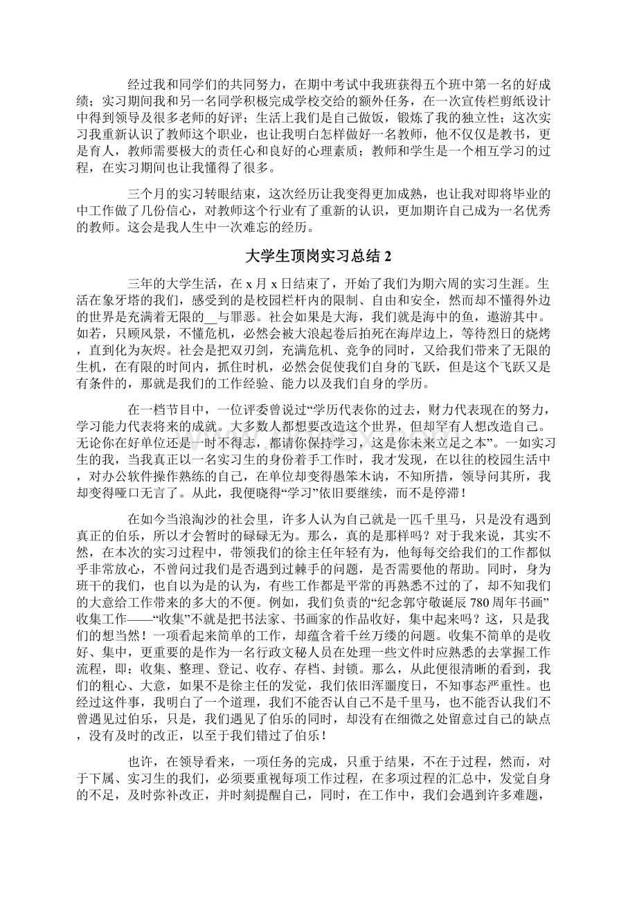 大学生顶岗实习总结.docx_第2页