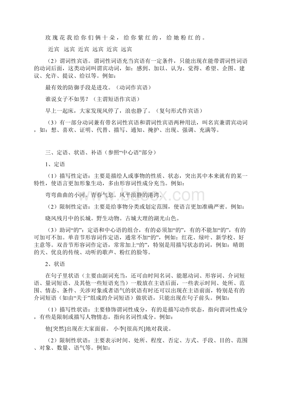 现代汉语句子成分解析一Word格式.docx_第3页