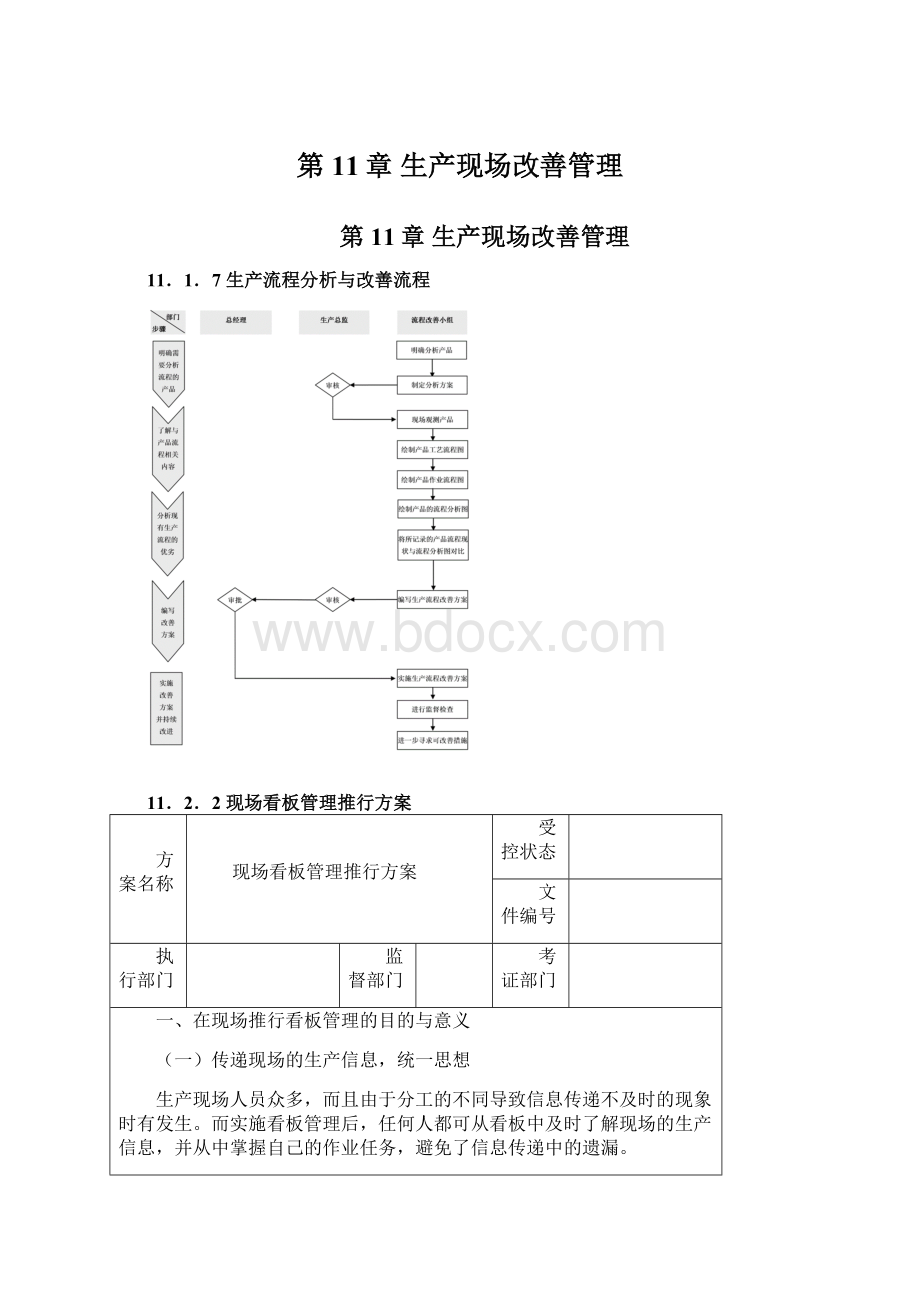 第11章生产现场改善管理.docx_第1页