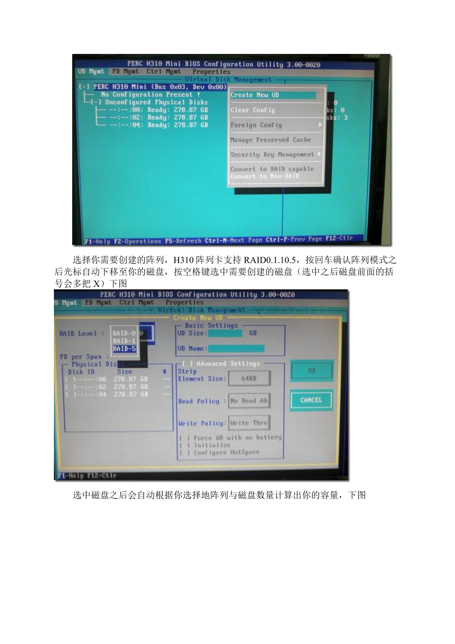 PERC H310 配置详细步骤文档格式.docx_第2页