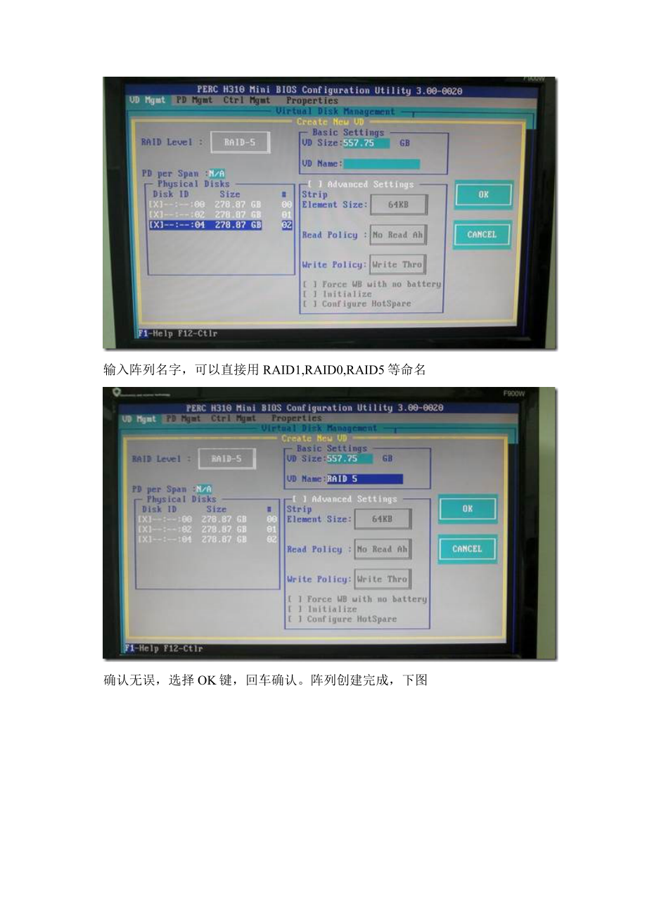 PERC H310 配置详细步骤文档格式.docx_第3页