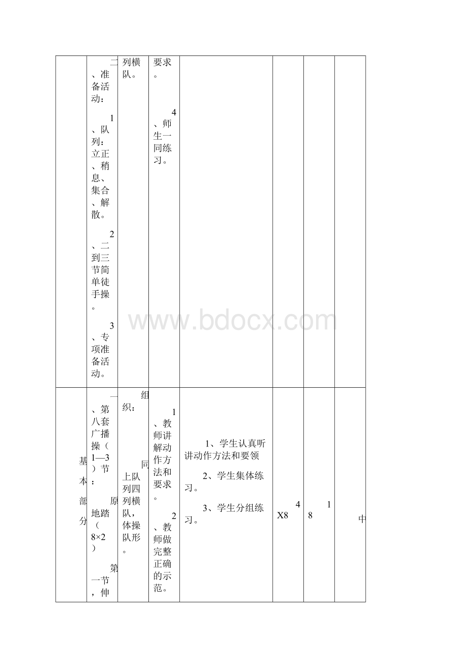 基本体操第八套广播操13节Word下载.docx_第2页