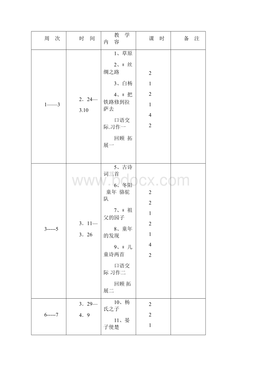 语文S版小学五年级语文下册全册教案教学设计Word文件下载.docx_第3页